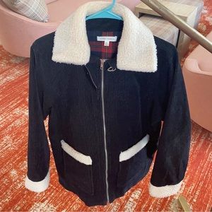 Honey Punch Jackets & Coats Honey Punch Black Jacket size M/L NWOT